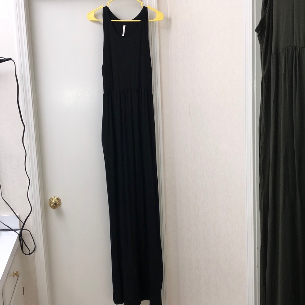 Maxi boutique dress WITH POCKETS